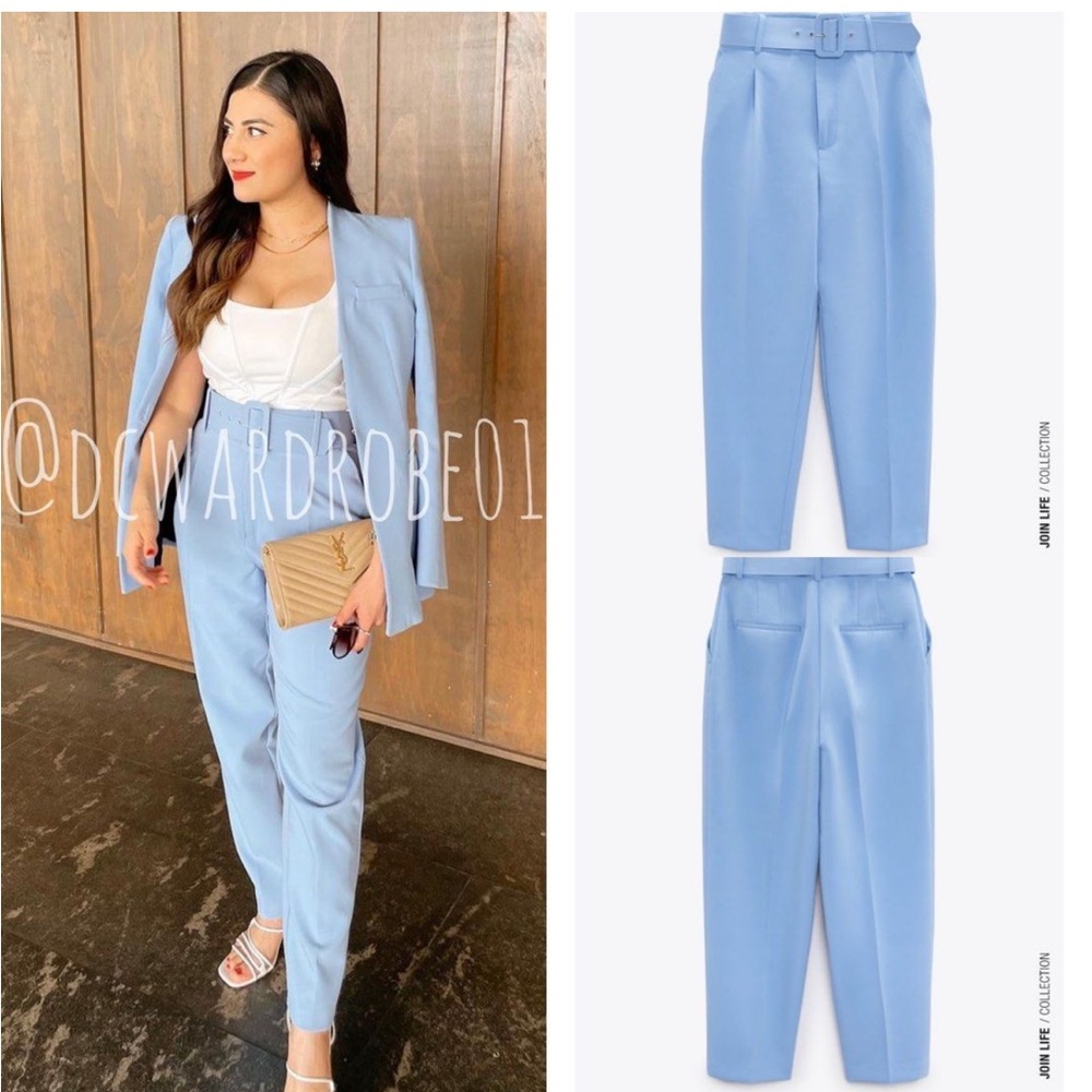 Zara Belted Trousers